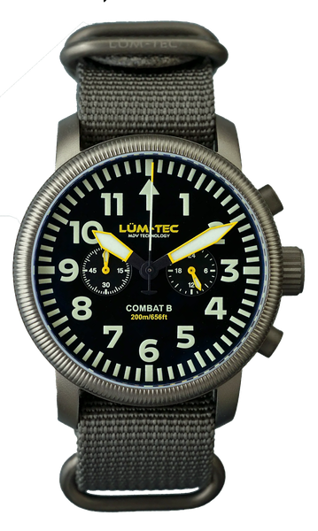 LÜM-TEC Combat B64 Chronograph Watch – Limited Edition