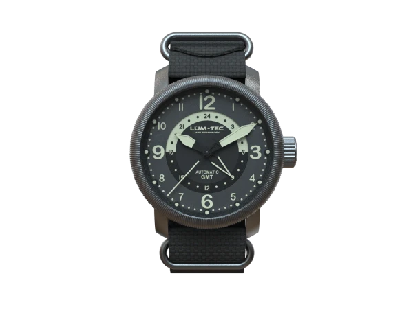 LÜM-TEC Combat B74 39mm True GMT Automatic Watch – Limited Edition Pre-Order
