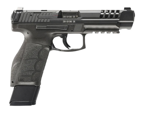 HK VP9A1 L Full Size 9mm 5" Optic Cut Pistol 15-Round Black