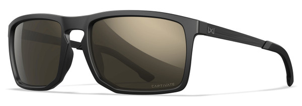 Wiley X Axe Capture Sunglasses Tungsten Mirror Black