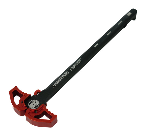Armaspec Victory Charging Handle AR-10 Compatible Red ARM164-RED