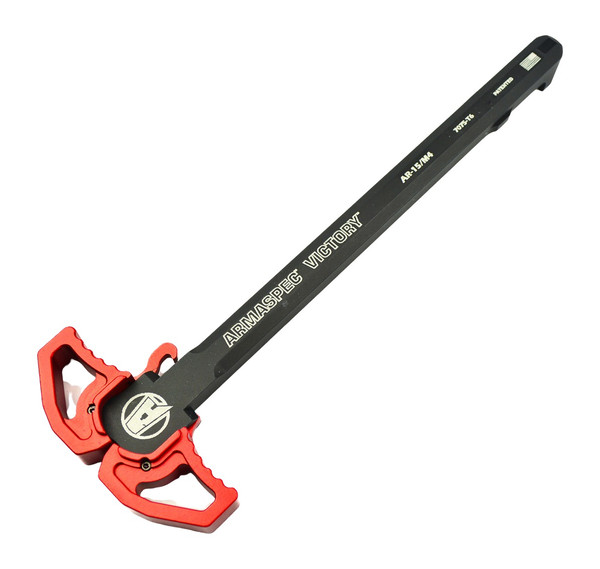 Armaspec Victory Charging Handle AR-15 Compatible Red ARM163-RED
