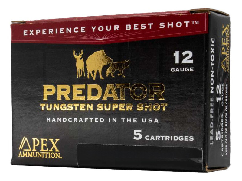 APEX Ammunition PK35-250BB 12 Gauge 2.5 Inch Buckshot Shells