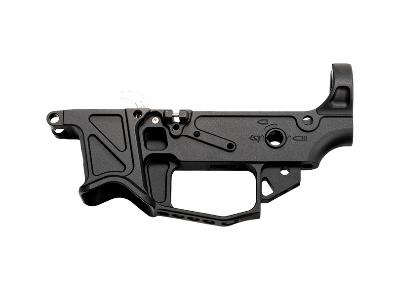 Xiphos Billet Dedicated 9mm AR Lower Receiver Compatible with Glock Magazine