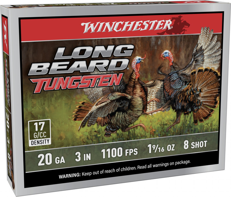 Winchester Ammo LBT2038 20-Gauge 3-Inch #8 Longbeard Turkey Shotgun Shells
