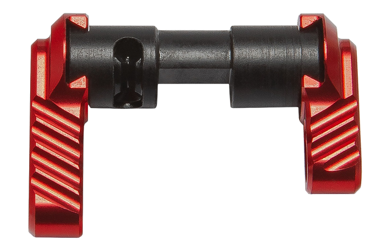 BAD-ASS-LITE Lightweight Ambidextrous Safety Selector Red