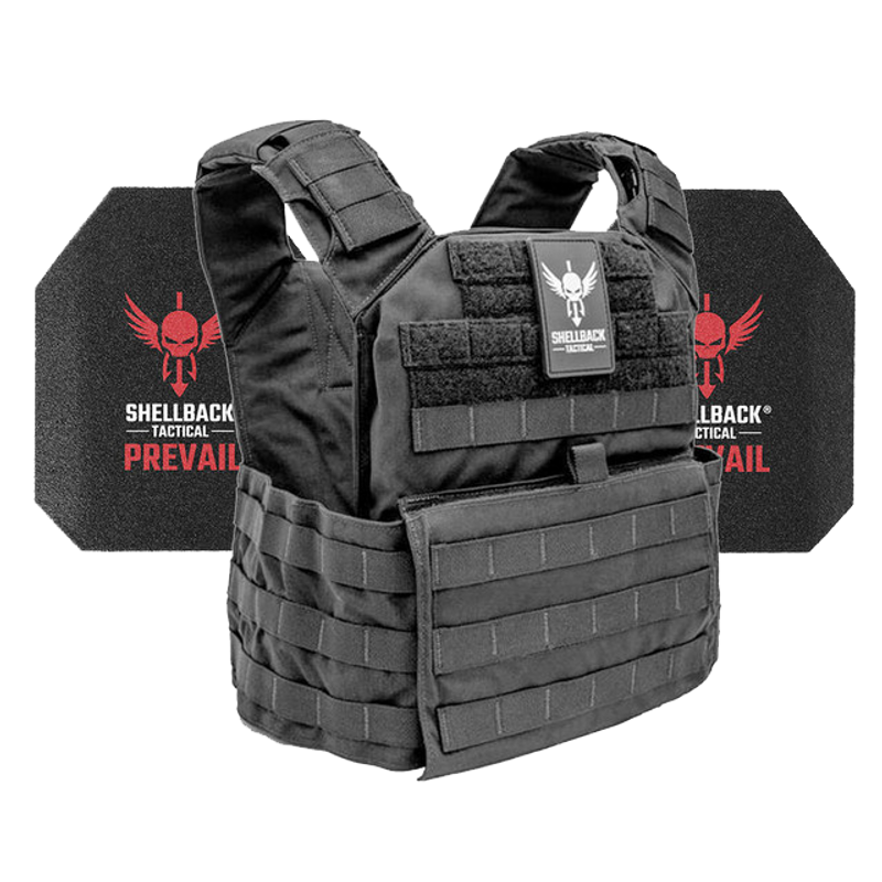 SHELLBACK TACTICAL BANSHEE RIFLE LEVEL III ARMOR KIT WITH AR1000 STEEL PLATES