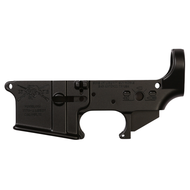 Sons of Liberty Gun Works ANGRYPATRIOT Stripped Lower Receiver 556/223