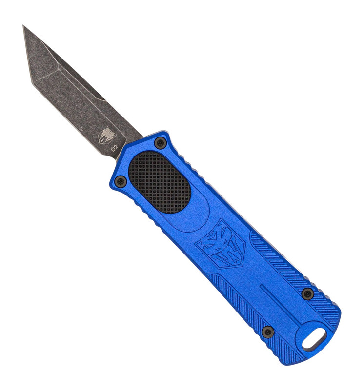 Cobra Tec Knives Cali952GEN2BLUTNS OTF Dagger Knife with Blue Finish