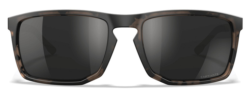 Wiley X Axe Captivate Black Mirror with Tortoise Frame