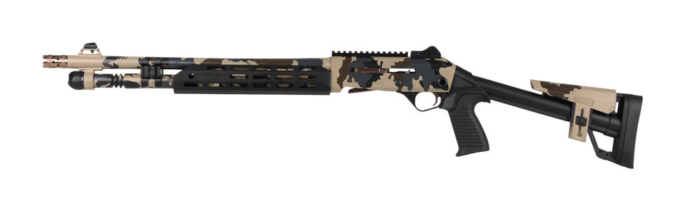 Panzer M4 Speed Pro 12 Gauge Semi-Automatic Shotgun 18.5 Inch Skeleton Stock