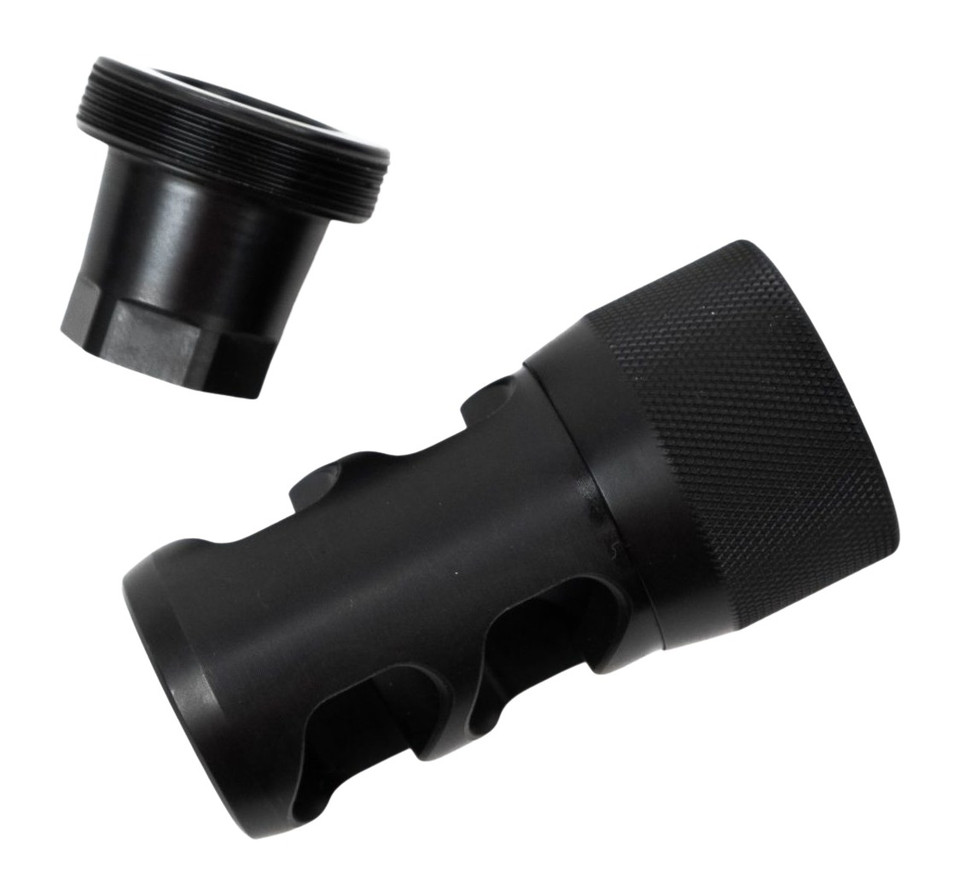 Area 419 Firearms 419HF2P-30-1228 Two-Piece Brake 30 Caliber 1/2-28 Thread