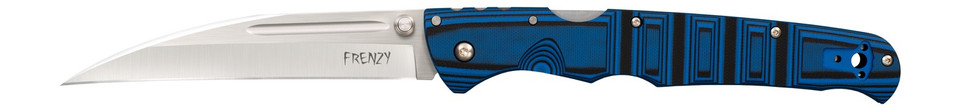 Cold Steel Frenzy II Blue Black Knife