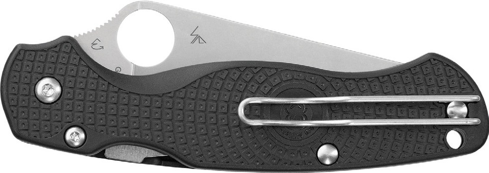 Spyderco Para Military 2 Black Lightweight Folding Knife