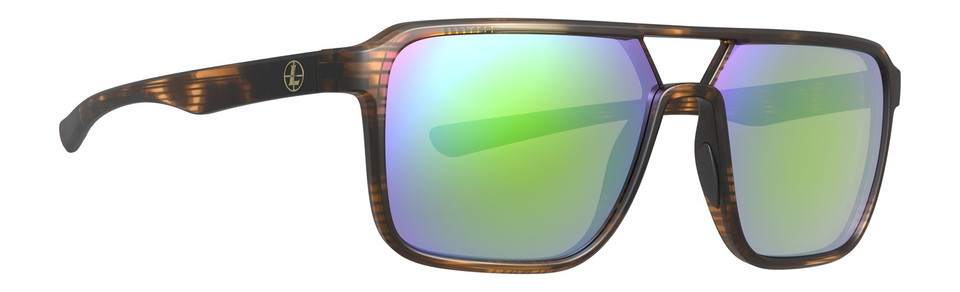 Leupold Bridger Matte Tortoise Emerald Mirror