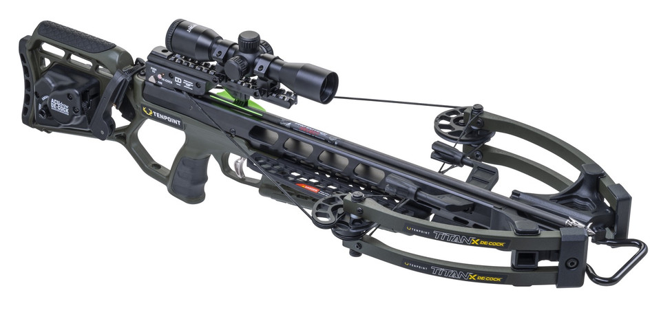 TenPoint Titan X Decock Moss Green Crossbow