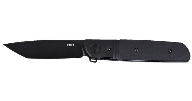 Columbia River BamBoozled 3.32-Inch Tanto Knife Black