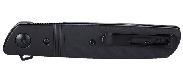 Columbia River BamBoozled 3.32-Inch Tanto Knife Black