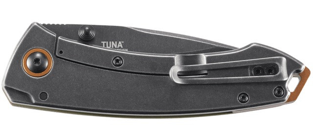 Columbia River CRKT Tuna 3.22 Inch Drop Point Folding Knife