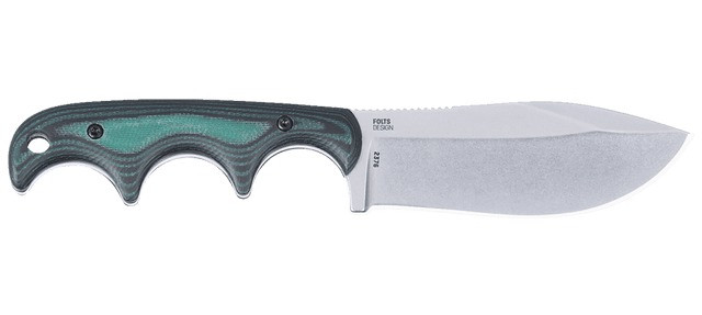 Columbia River Minimilist NSSMK Knife with Sheath 2.9 Inches Green/Black
