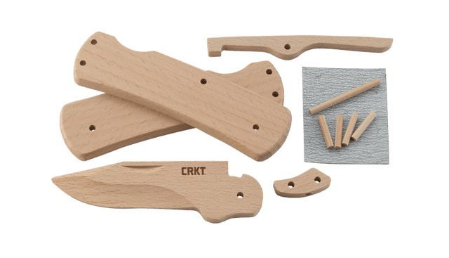 Columbia River Nathan's Knife Kit 3.25-inch Wood Handle