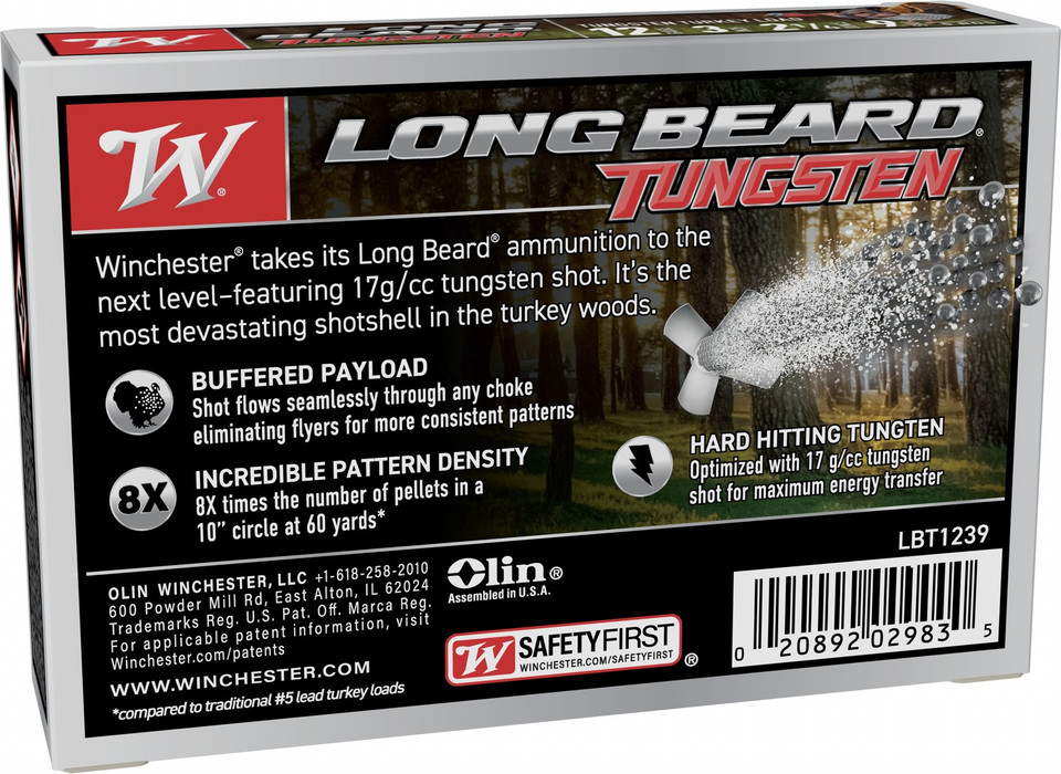 Winchester Ammo 12 Gauge 3-Inch #9 Longbeard TS17 Shotgun Shells