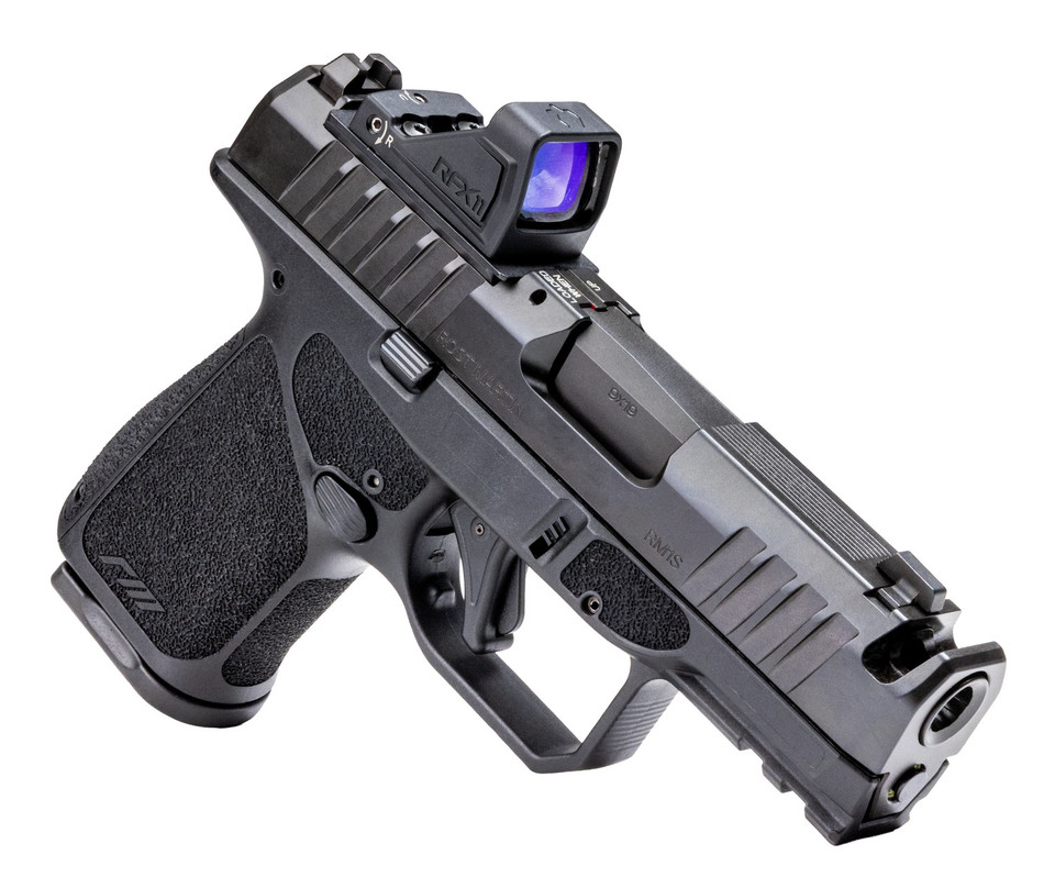 Rost Martin RM1SBLKOSP10CA 9mm Compact Pistol with 3.6-Inch Barrel