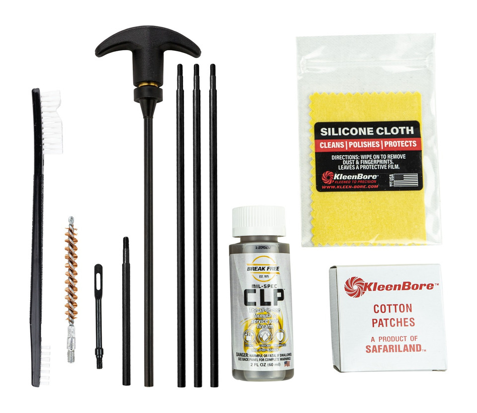 Kleen-Bore K206 Rifle Cleaning Kit for 264, 270, and 7mm Calibers
