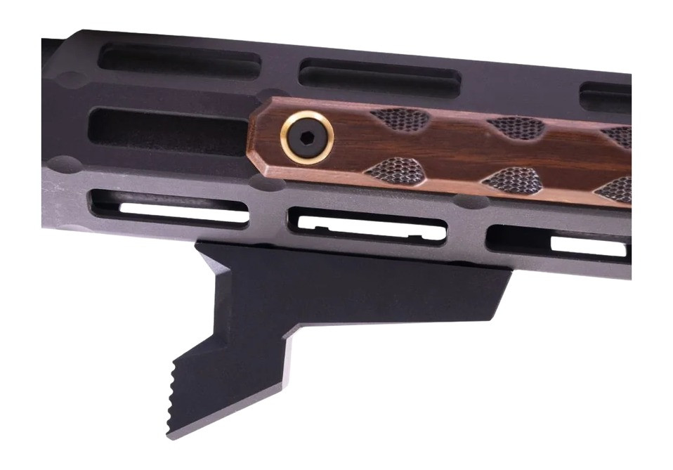 WOOX M-LOK Barricade Stop – Black Anodized Aluminum
