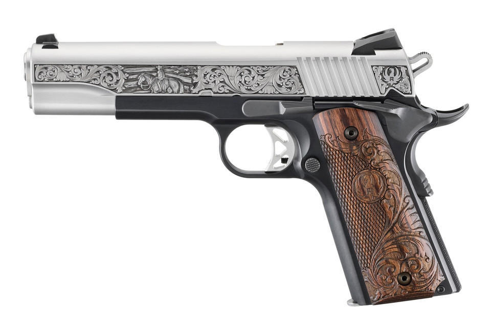 Ruger SR1911 .45 ACP 5-Inch Limited Edition Engraved Grip Pistol