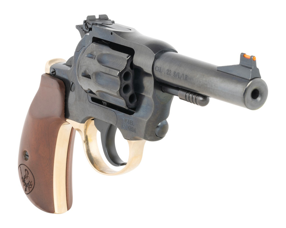 Henry Golden Boy Deadeye .22 Revolver with 4-Inch Barrel and Walnut Grips