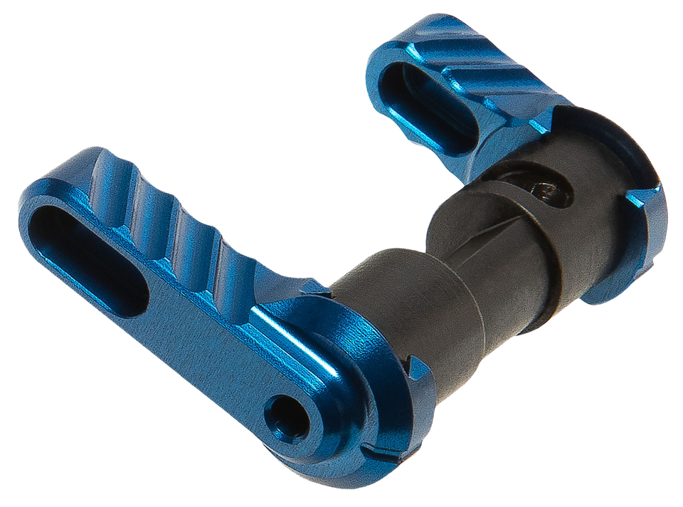 BATTLEARMS BAD-ASS-LITE Lightweight Ambidextrous 60/90 Safety Selector – Blue