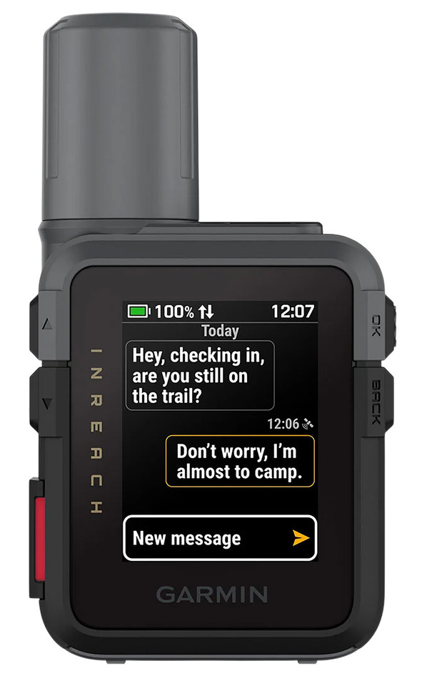Garmin inReach Mini 3 Satellite Communicator with Touchscreen