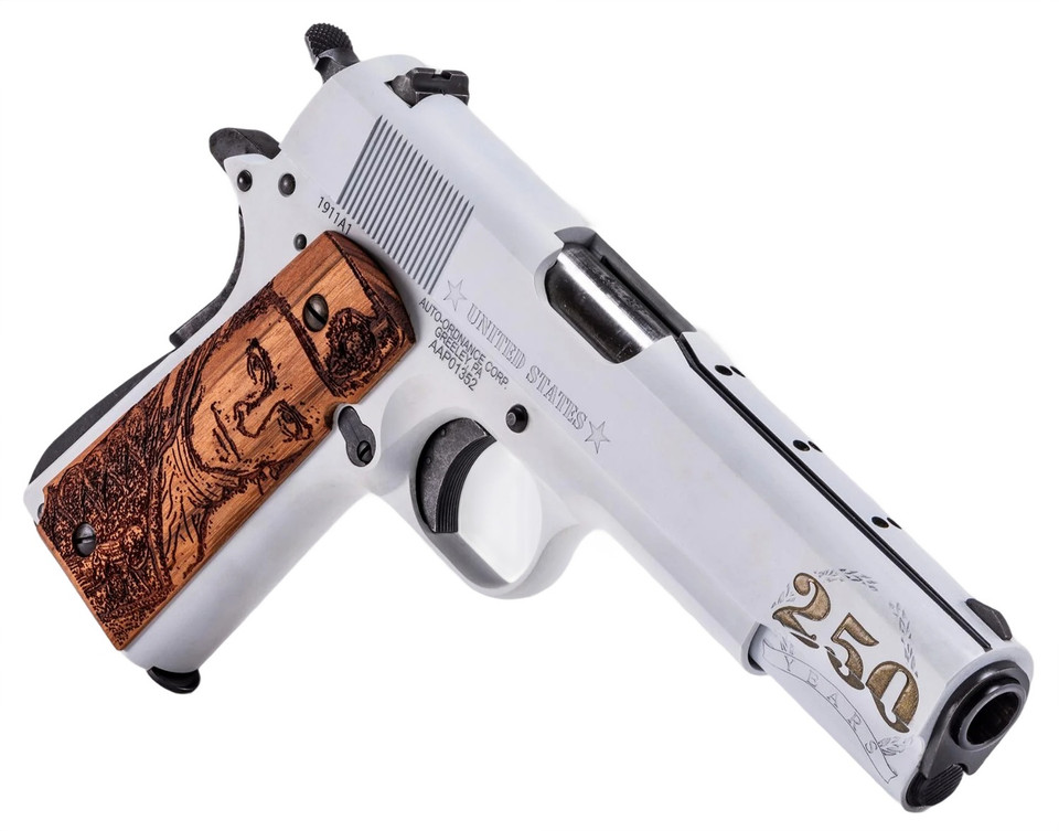 Auto Ordnance 1911BKOC16 Navy Tribute 45 ACP 5-Inch 7-Round Pistol