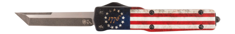 Templar Knife Slim Zinc Betsy Ross Flag OTF Dagger