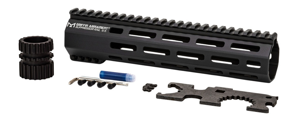 Griffin Armament LPRSR95 Short Rail 9.5 Inches