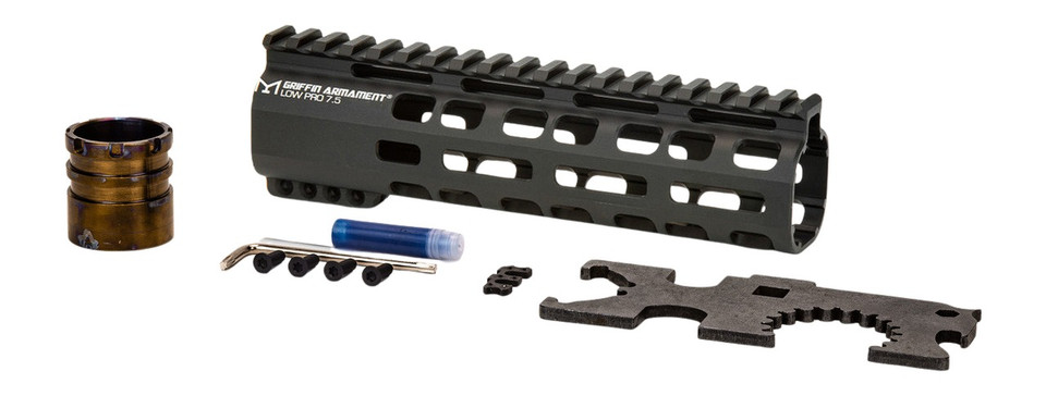 Griffin Armament LPR75 Low Profile Rail 7.5 Inch