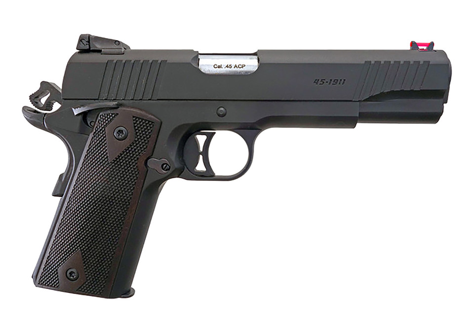T R Imports TR 1911-45-BLACK 45 ACP 7+1 Capacity Pistol