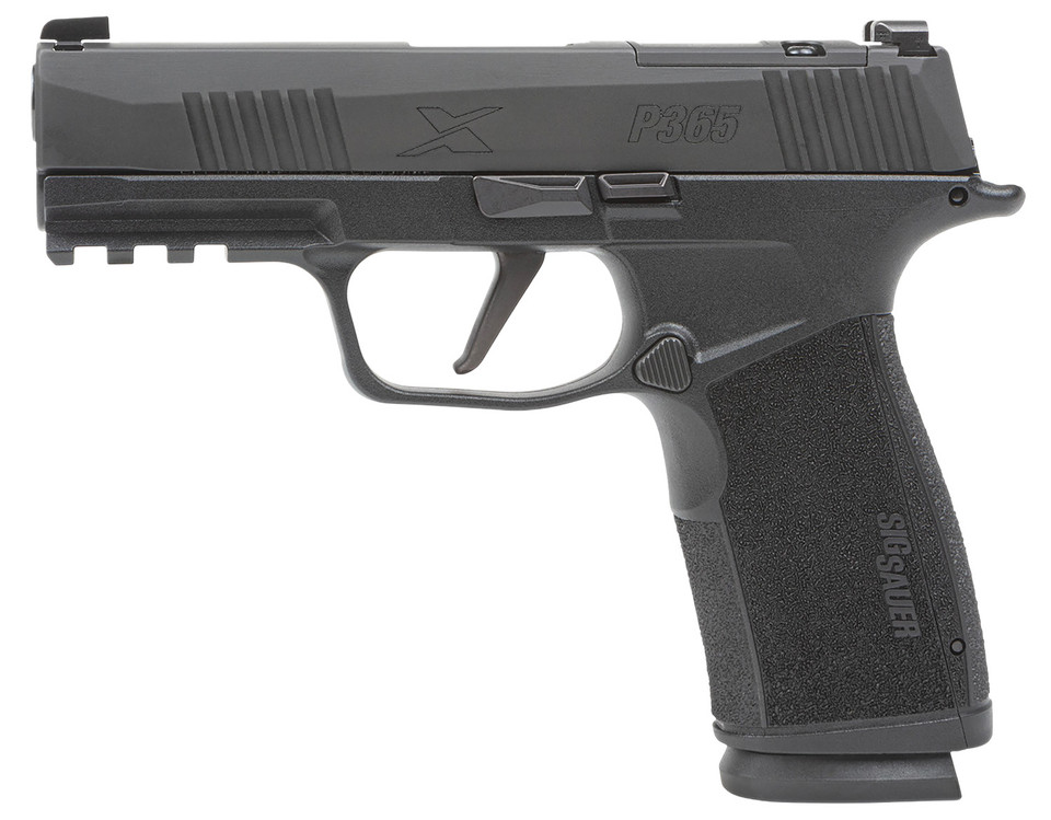 Sig Sauer P365X 9mm Striker Fire Compact Pistol with 3.7-inch Barrel and Optic Ready Slide