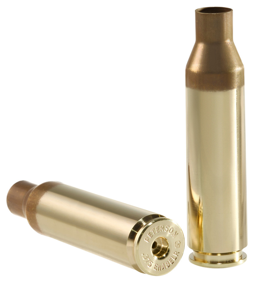 Peterson Cartridge 40022-R .375 Enabler Brass Rifle Casings 50 Pack
