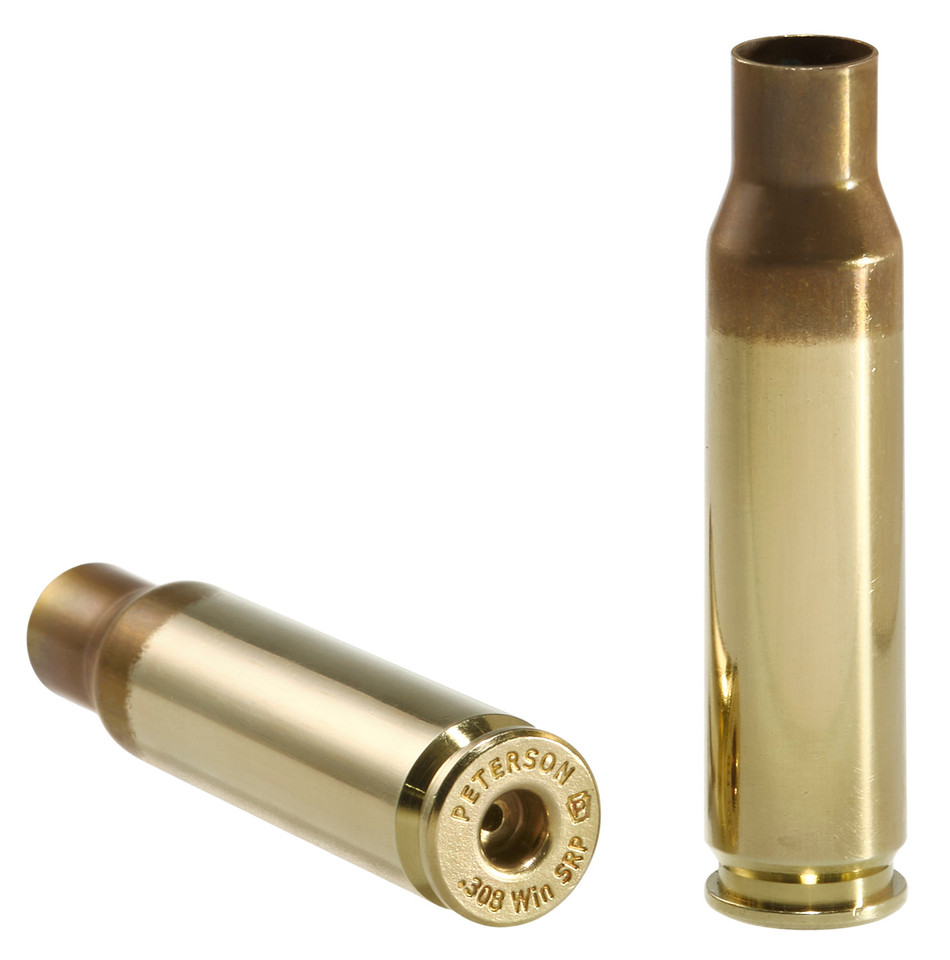 Peterson Cartridge 40018-R 308 Win SRP Brass Rifle Casings