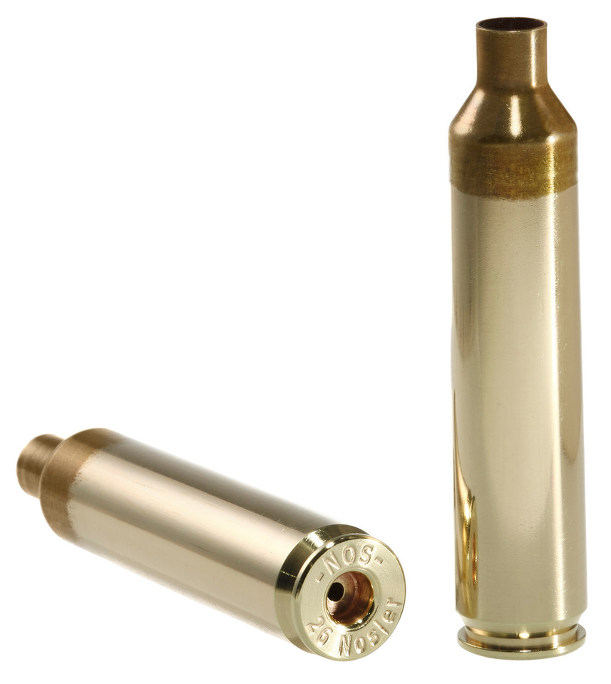 Peterson Cartridge 40002-R 26 Nosler Match-Grade Brass Rifle Casings