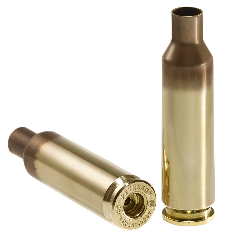 Peterson Cartridge 40040-R 6mm Creedmoor Brass Rifle Casings