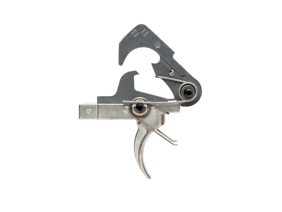 Polished Nickel Teflon Enhanced Trigger Kit