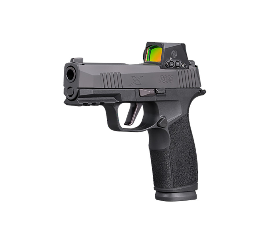 Sig Sauer P365 XMacro 9mm Luger Compact Pistol with Romeo-X Optic and 17+1 Capacity