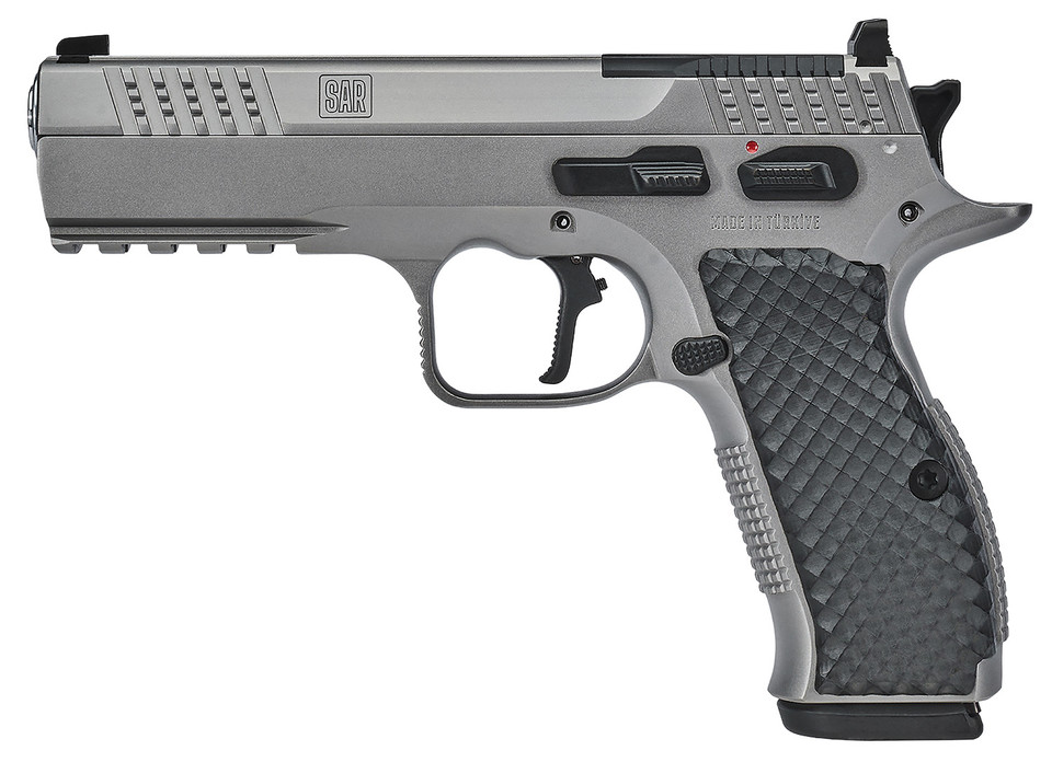 Sar USA SAR7/24SPT 9mm Full Size Pistol with 4.4 Inch Barrel and Optic-Ready Slide
