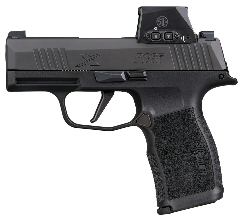 Sig Sauer SIG 365X 9mm Pistol with ROMEO-X Reflex Sight and 12-Round Magazines