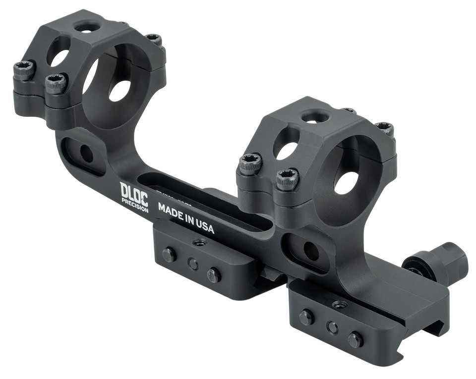 DLOC Precision DLOC-C130-1630-B Cantilever Scope Mount 30mm Tube Black Aluminum