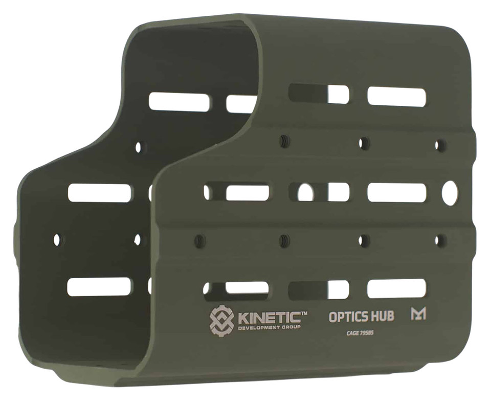 Kinetic Development Group MSH5-113 Optics Hub Spotting Scope Case with Aluminum Construction and Cerakote Finish
