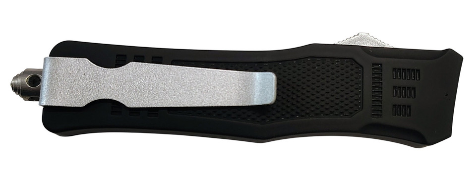 XCaliber Knife Company 728881687409 40C OTF Small Knife with Tanto Blade and Serrated Edge